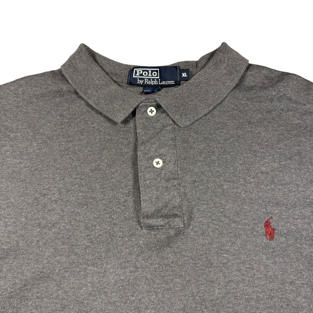 Vintage Ralph Lauren Polo Men's XL USA Made Knit‎ Stretch Preppy Casual Rugby